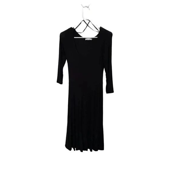 Calvin Klein black dress scoop neck - Picture 1 of 5